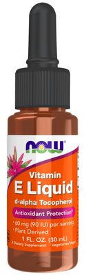 Now Supplements , Vitamin E Liquid -1 Fl. oz. Now Supplements , Vitamin E Liquid -1 Fl. oz.