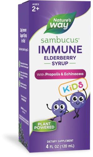 Natures Way, Kids Sambucus Immune Elderberry Syrup 4fl oz