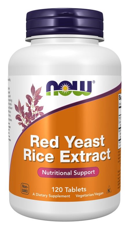 Now, Red Yeast Rice Extract 120 Tablets Now, Red Yeast Rice Extract 120 Tablets
