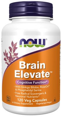 Now, Brain Elevate 120 Veg Caps Now, Brain Elevate 120 Veg Caps