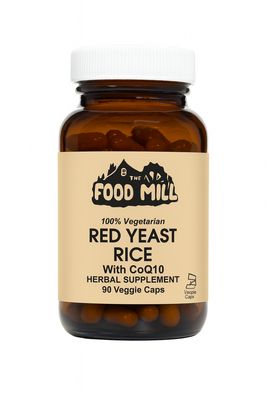 The Food Mill, Red Yeast Rice w/ CoQ10 90 Veg Caps The Food Mill, Red Yeast Rice w/ CoQ10 90 Veg Caps