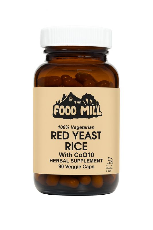 The Food Mill, Red Yeast Rice w/ CoQ10 90 Veg Caps The Food Mill, Red Yeast Rice w/ CoQ10 90 Veg Caps
