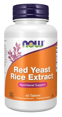 Now, Red Yeast Rice Extract 60 Now, Red Yeast Rice Extract 60