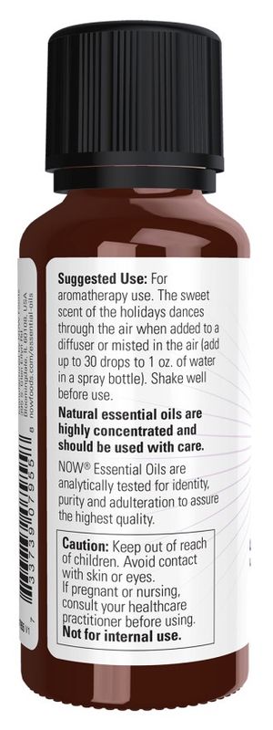 NOW Essential Oils, Sugar Plum Oil Blend, 1 fl. oz.