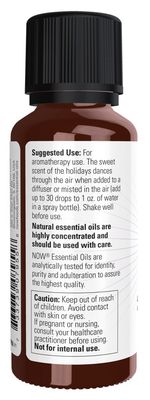 NOW Essential Oils, Sugar Plum Oil Blend, 1 fl. oz.