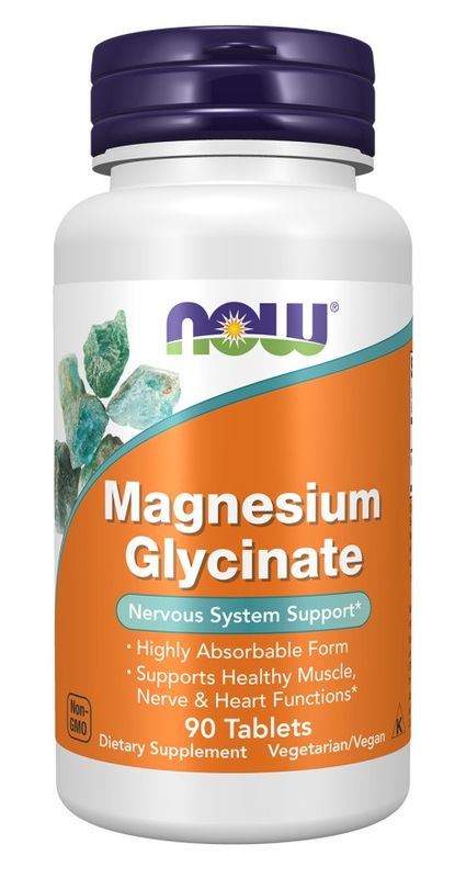 Now, Magnesium Glycinate 90 Tab