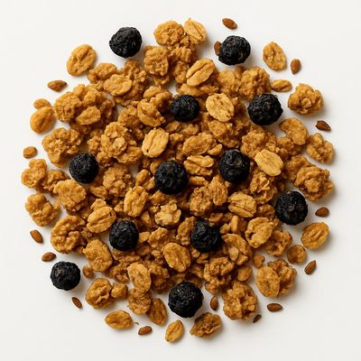 Wild Blueberry Flax Granola (Sold In Bulk) Wild Blueberry Flax Granola (Sold In Bulk)