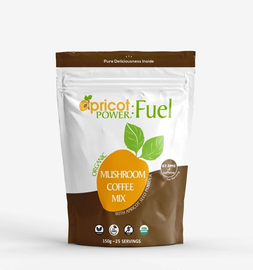 Apricot Power, Fuel Organic Mushroom Mix, 25 Servings Apricot Power, Fuel Organic Mushroom Mix, 25 Servings