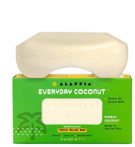 Alaffia, Everday Coconut Body Soap 8 oz Alaffia, Everday Coconut Body Soap 8 oz