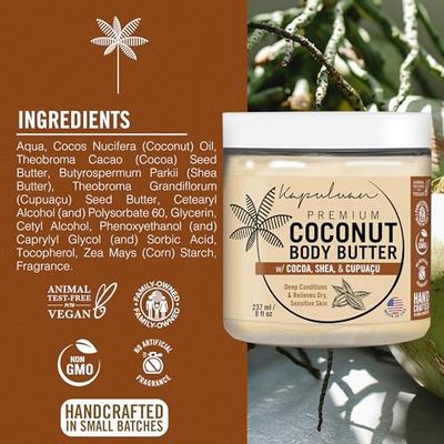 Kapuluan, Coconut Body Butter, 8 fl oz