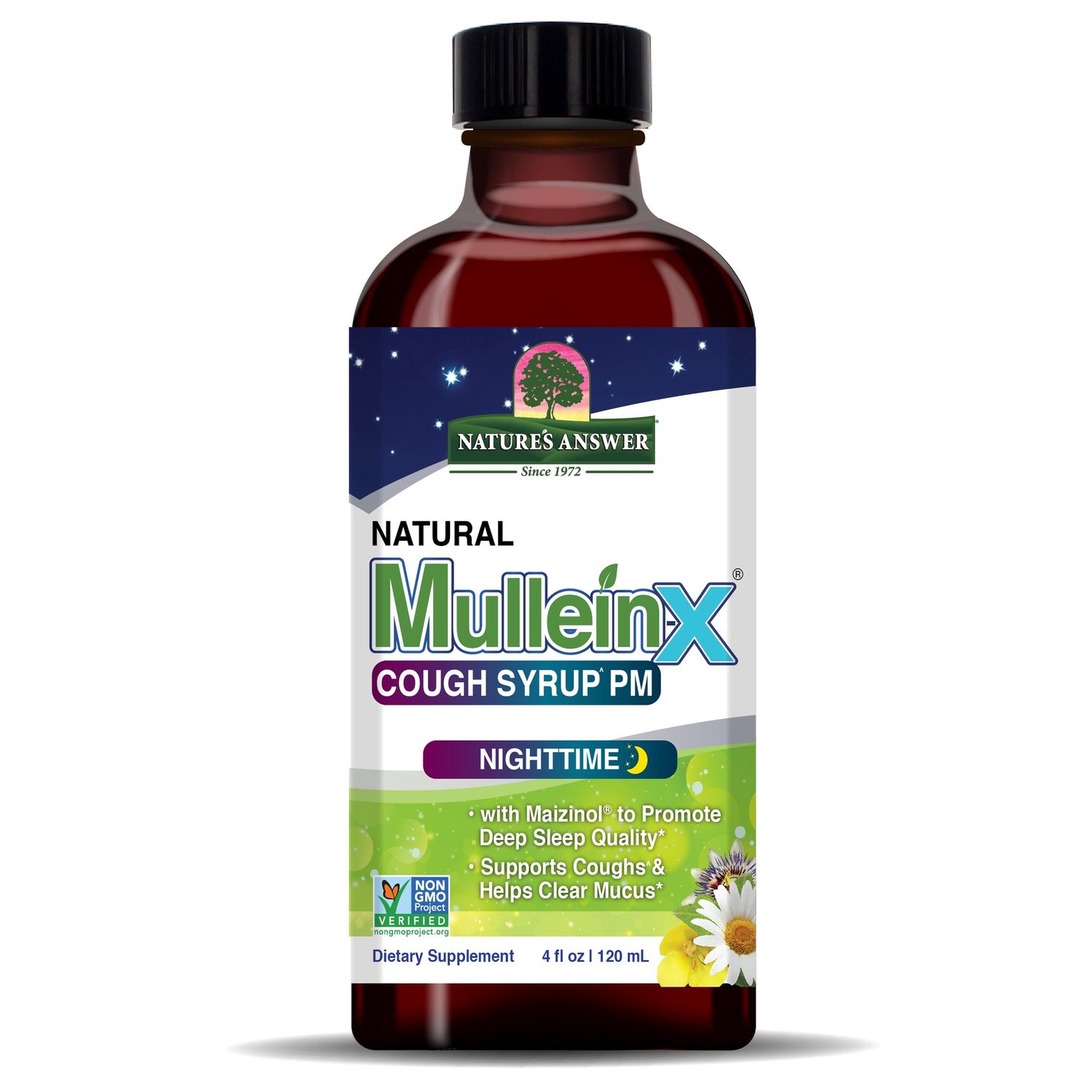 Nature’s Answer, Mullein-X Cough Syrup PM 4 oz Nature’s Answer, Mullein-X Cough Syrup PM 4 oz