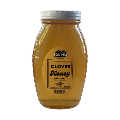 The Food Mill, Clover Honey 1 lb.