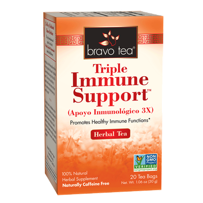 BRAVO TEA , TEA TRIPLE IMMUNITY SUPPORT