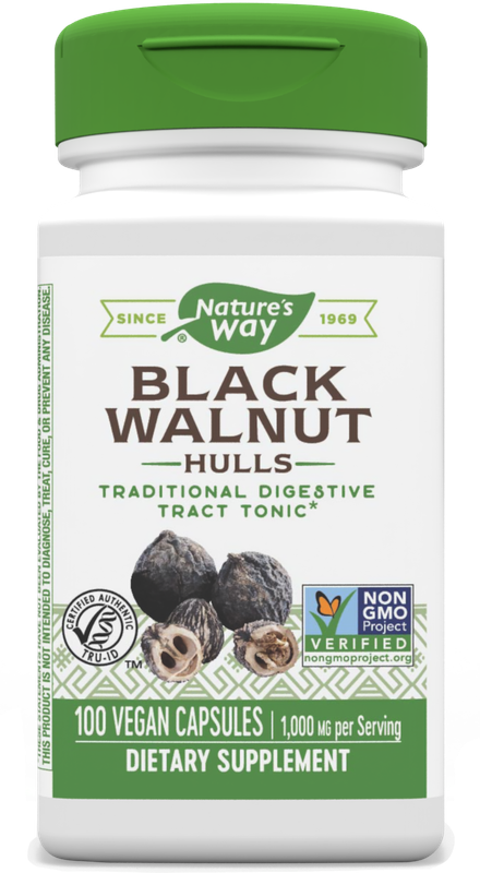 Natures Way , Black Walnut Hulls / 100 Vegan Capsules Natures Way , Black Walnut Hulls / 100 Vegan Capsules