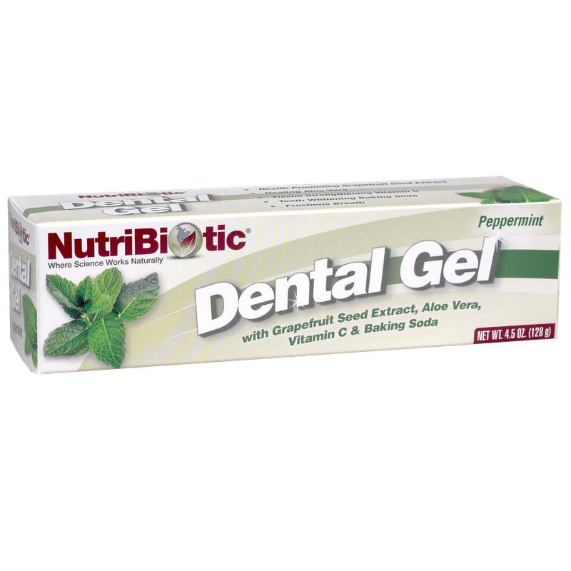 Nutribiotic , Dental Gel, Peppermint, 4.5 Oz (128 G)