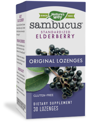 Natures Way , Sambucus Lozenges / 30 Ct