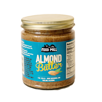 The Food Mill , Almond Butter 9 oz.