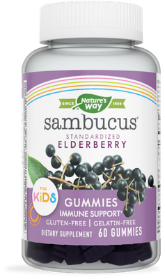 Natures Way , Sambucus Gummies For Kids / 60 Ct