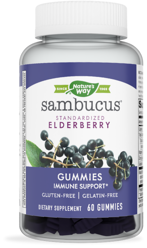 Natures Way , Sambucus Gummies / 60 Ct