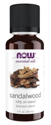 Now Essential Oils, Sandalwood 14% Oil Blend 1 Oz.