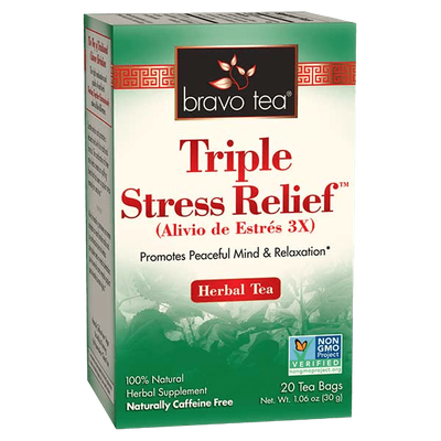 BRAVO TEA , Triple Stress Relief Tea
