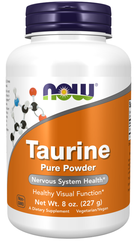 Now Supplements, Taurine Pure Powder 8 oz. Now Supplements, Taurine Pure Powder 8 oz.