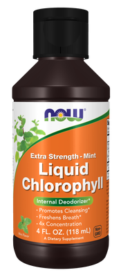 Now, Extra Strength Liq Chlorophyll (mint)  4 Fl. Oz.