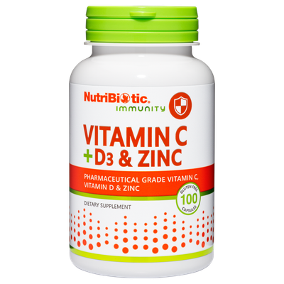 Nutribiotic , Vitamin C + D3 & Zinc
