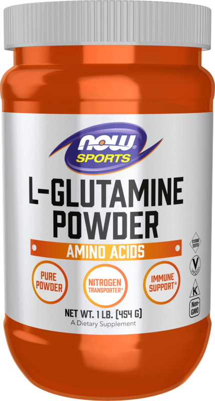 Now Supplements, L-Glutamine Powder, 1 Lb. Now Supplements, L-Glutamine Powder, 1 Lb.