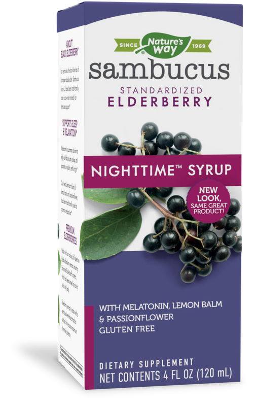 Natures Way , Sambucus Nighttime  / 4 oz