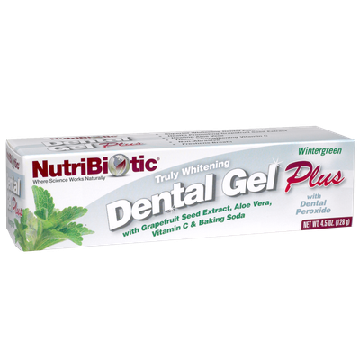 Nutribiotic , Dental Gel Plus, Truly Whitening, Wintergreen, 4.5 Oz (128 G)