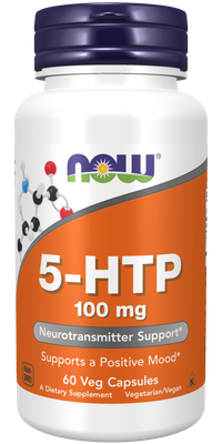 Now Supplements, 5-Htp 100Mg 60 Vcaps