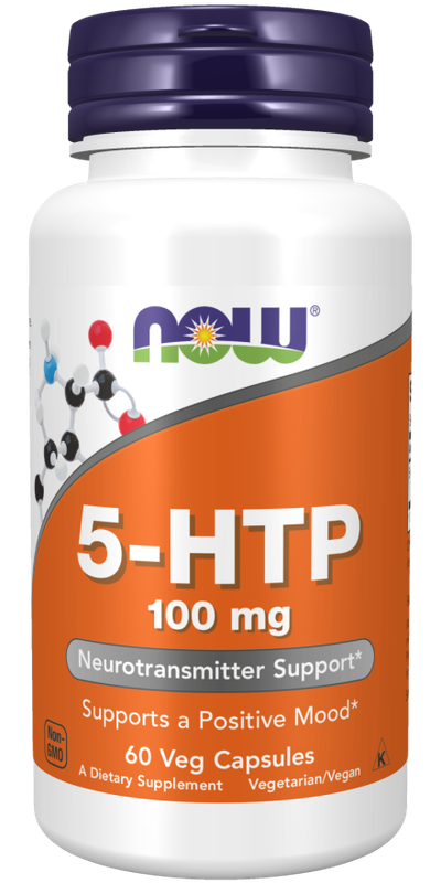 Now Supplements, 5-Htp 100Mg 60 Vcaps