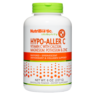 Nutribiotic , Immunity, Hypo-Aller C, Vitamin C With Calcium, Magnesium, Potassium & Zinc