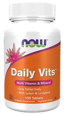 Now Supplements, Daily Vits 100 Tab