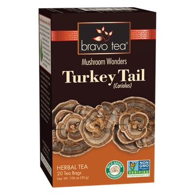 BRAVO TEA , Turkey Tail Mushroom Tea