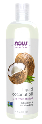 Now Solutions , Liquid Coconut Oil - 4 Fl. Oz.