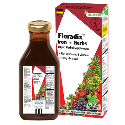 Gaia Herbs, Floradix Iron + Herbs 8.5 Fl oz