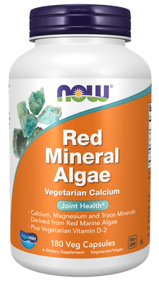 Now Supplements, Red Mineral Algae 180 Veg Caps