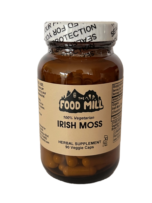 The Food Mill, Irish Moss Powder Capsules