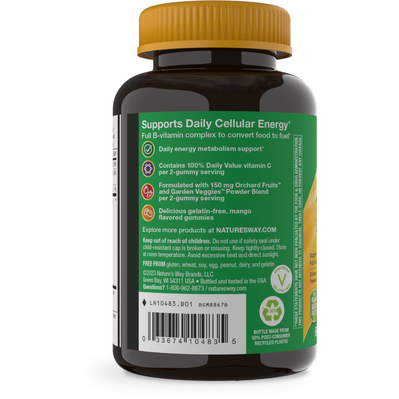 Nature's Way, Alive! B-Complex Gummy 60 ct