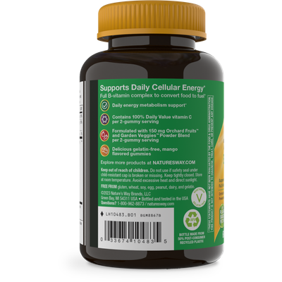 Natures Way , Alive!  B-Complex Gummies - 60 Ct