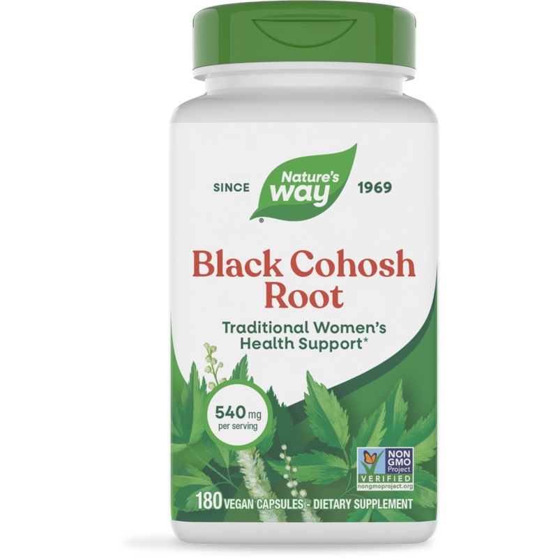 Natures Way , Black Cohosh Root 100 Vegan Caps Natures Way , Black Cohosh Root 100 Vegan Caps