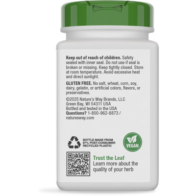 Natures Way , Marshmallow Root - 100 Veg Capsules