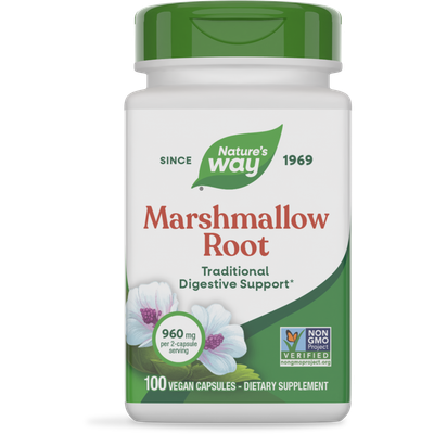 Natures Way , Marshmallow Root - 100 Veg Capsules Natures Way , Marshmallow Root - 100 Veg Capsules