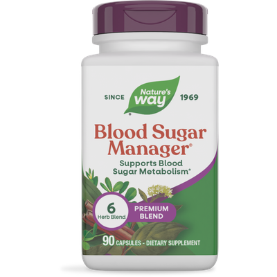 Natures Way , Blood Sugar Manager Veg Caps