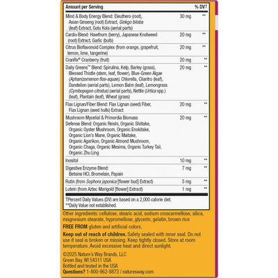 Natures Way , Alive! Once Daily Women's 50+ Ultra Potency - 60 Tabs