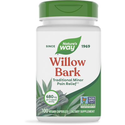 Natures Way , Willow - 100 Veg Capsules Natures Way , Willow - 100 Veg Capsules