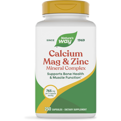 Natures Way, Calcium, Magnesium & Zinc Natures Way, Calcium, Magnesium & Zinc