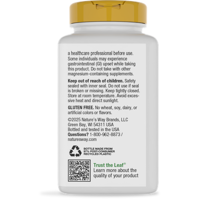 Natures Way, Calcium, Magnesium & Zinc